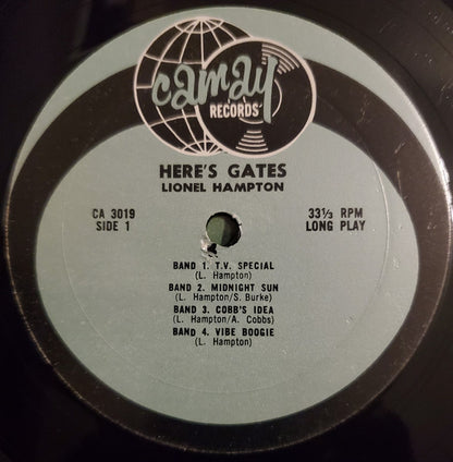 Lionel Hampton : Here's Gates (LP,Album,Mono)