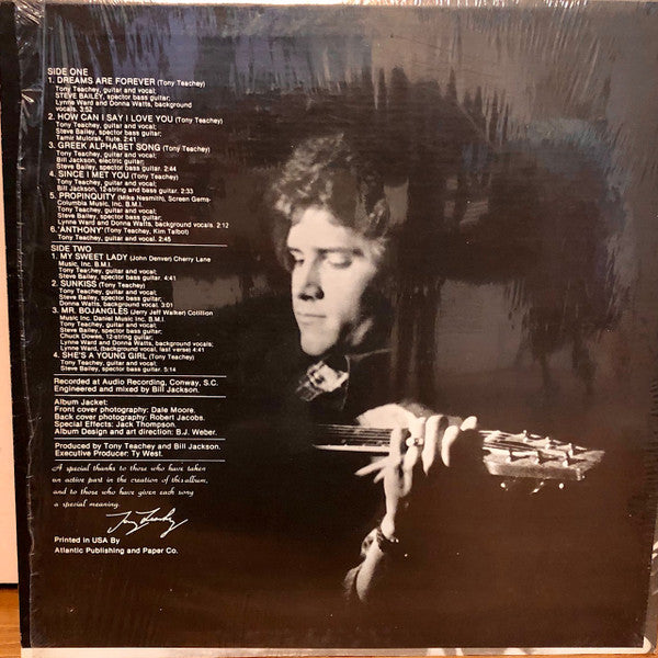 Tony Teachey : Dreams Are Forever (LP,Stereo)