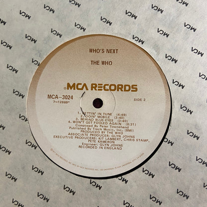Who, The : Who's Next (LP,Album,Reissue)
