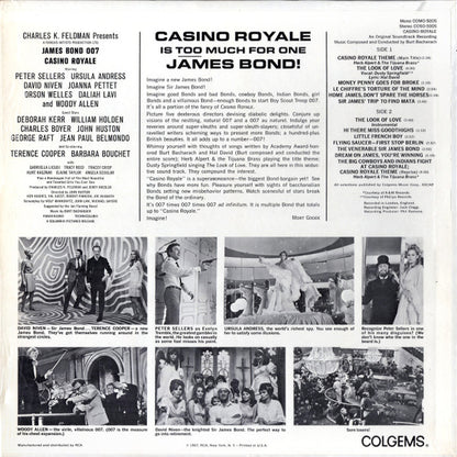 Burt Bacharach : Casino Royale (An Original Soundtrack Recording) (LP,Album,Stereo)