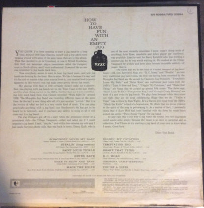 Dave Van Ronk With Ragtime Jug Stompers, The : Ragtime Jug Stompers (LP,Album,Stereo)
