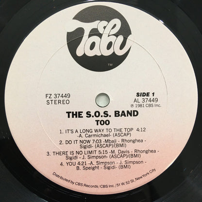 S.O.S. Band, The : Too (LP,Album)