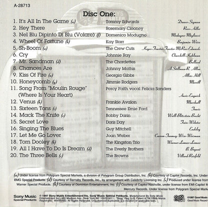 Various : Remembering The Fifties (Compilation)