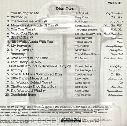 Various : Remembering The Fifties (Compilation)