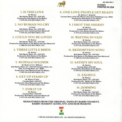 Bob Marley & The Wailers : Legend - The Best Of Bob Marley & The Wailers (Compilation,Club Edition,Reissue,Remastered,Repress)