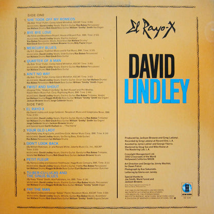 David Lindley : El Rayo-X (LP,Album)