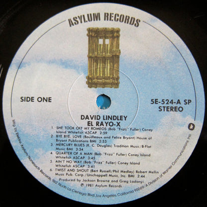 David Lindley : El Rayo-X (LP,Album)