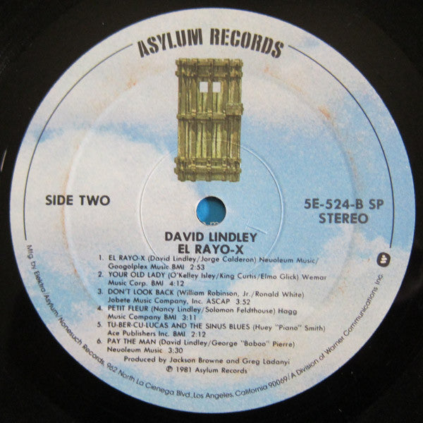 David Lindley : El Rayo-X (LP,Album)