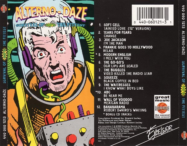 Various : Alterno-Daze: Survival Of The Fittest - 80's (Compilation)