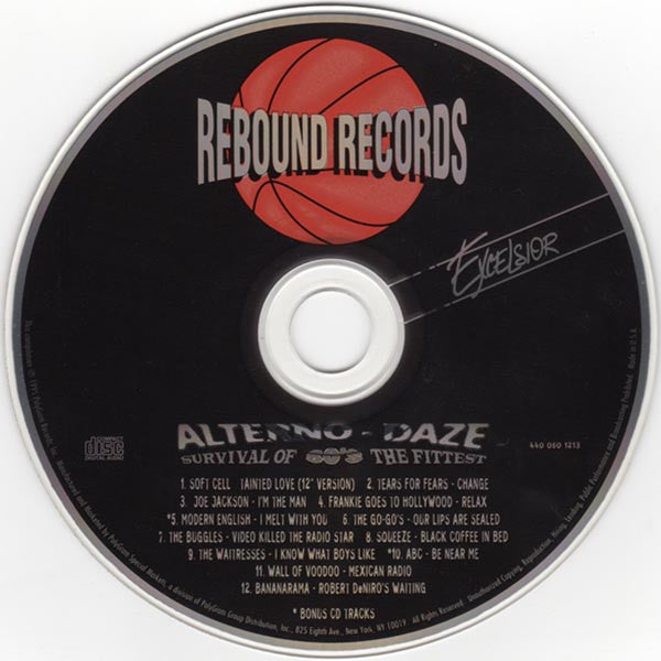 Various : Alterno-Daze: Survival Of The Fittest - 80's (Compilation)