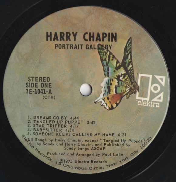 Harry Chapin : Portrait Gallery (LP,Album)