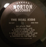 Real Kids, The : No Place Fast (LP,Compilation)