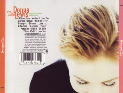 Donna Lewis : Now In A Minute (Album,Stereo)