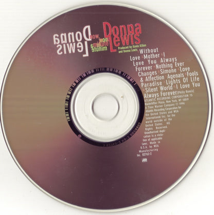 Donna Lewis : Now In A Minute (Album,Stereo)