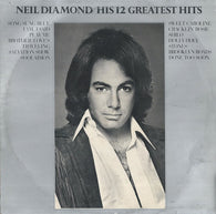 Neil Diamond : His 12 Greatest Hits (LP,Compilation)