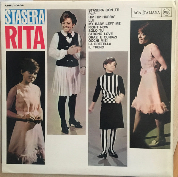 Rita Pavone : Stasera Rita (LP,Album,Mono)