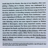 Johnny Horton : Johnny Horton's Greatest Hits (Compilation,Reissue,Remastered,Repress)