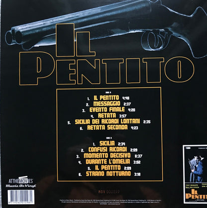 Ennio Morricone : Il Pentito (LP,Album,Limited Edition,Numbered,Reissue)