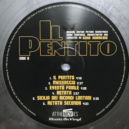 Ennio Morricone : Il Pentito (LP,Album,Limited Edition,Numbered,Reissue)