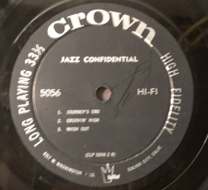 Various : Jazz Confidential (LP,Compilation,Mono)