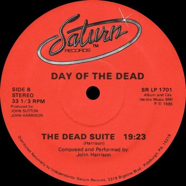 John Harrison (6) : George A. Romero's Day Of The Dead (Original Motion Picture Soundtrack) (LP,Album)