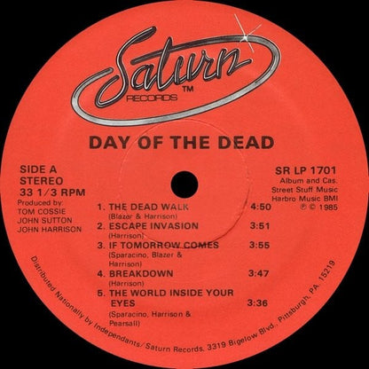 John Harrison (6) : George A. Romero's Day Of The Dead (Original Motion Picture Soundtrack) (LP,Album)