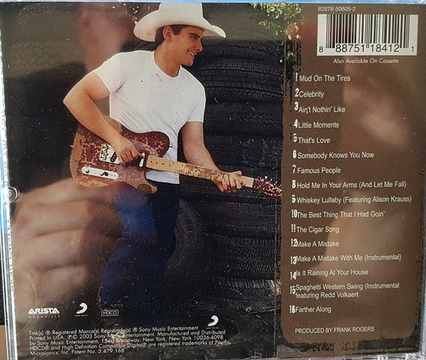 Brad Paisley : Mud On The Tires (HDCD,Album,Reissue)