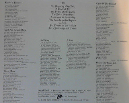 Warlord (2) : And The Cannons Of Destruction Have Begun... (LP,Album)