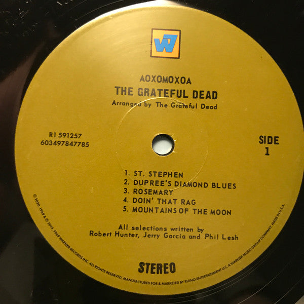 Grateful Dead, The : Aoxomoxoa (LP,Album,Reissue,Remastered,Stereo)