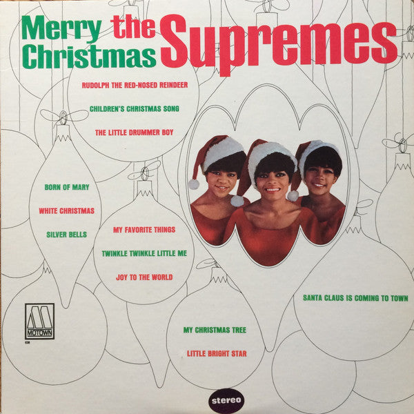 Supremes, The : Merry Christmas (LP,Album,Stereo)