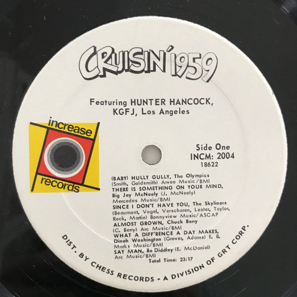Various : Cruisin' 1959  (LP,Compilation)
