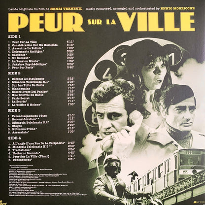 Ennio Morricone : Peur Sur La Ville (LP,Album,Reissue,Remastered,Special Edition)