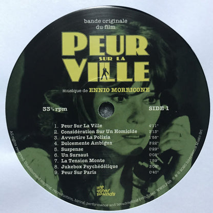 Ennio Morricone : Peur Sur La Ville (LP,Album,Reissue,Remastered,Special Edition)