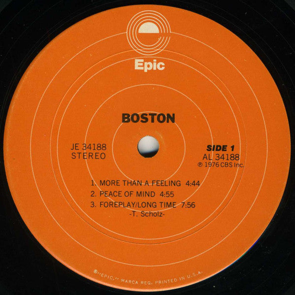 Boston : Boston (LP,Album,Repress,Stereo)