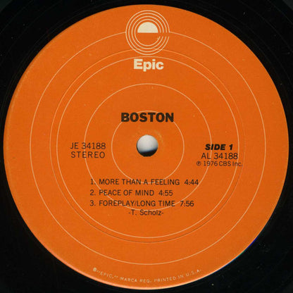 Boston : Boston (LP,Album,Repress,Stereo)