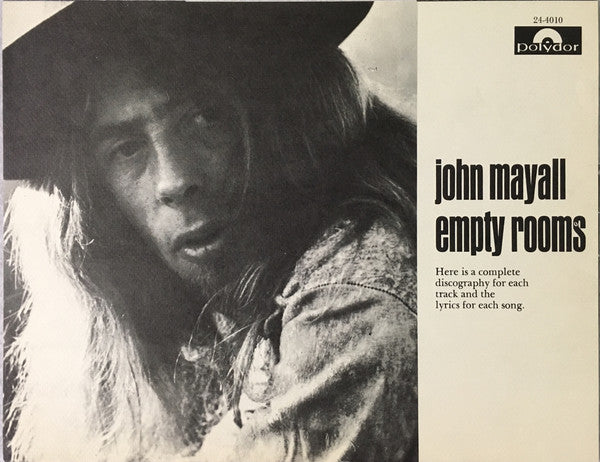 John Mayall : Empty Rooms (LP,Album)