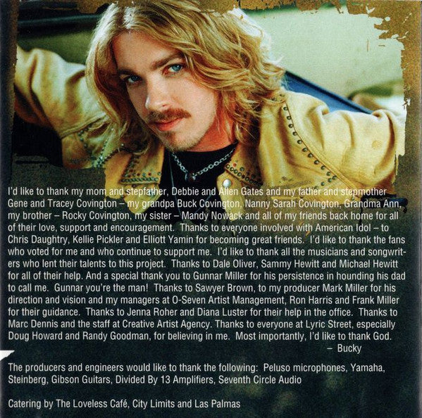 Bucky Covington : Bucky Covington (Album)