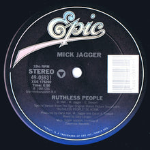 Mick Jagger : Ruthless People (12",33 ⅓ RPM)