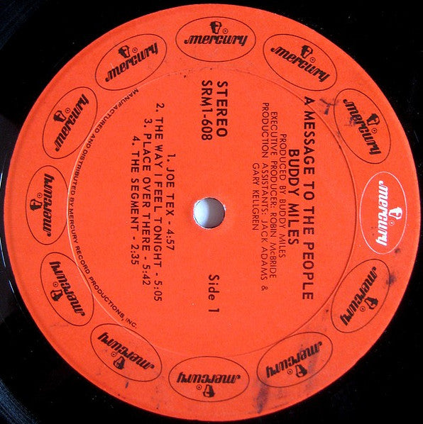 Buddy Miles : A Message To The People (LP,Album)