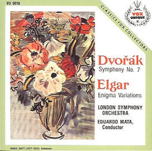 Antonín Dvořák, Sir Edward Elgar, London Symphony Orchestra, Eduardo Mata : Symphony No. 7 / Enigma Variations ()