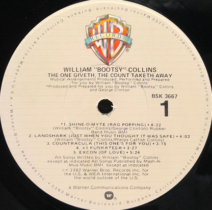 William Earl Collins : The One Giveth, The Count Taketh Away (LP,Album)