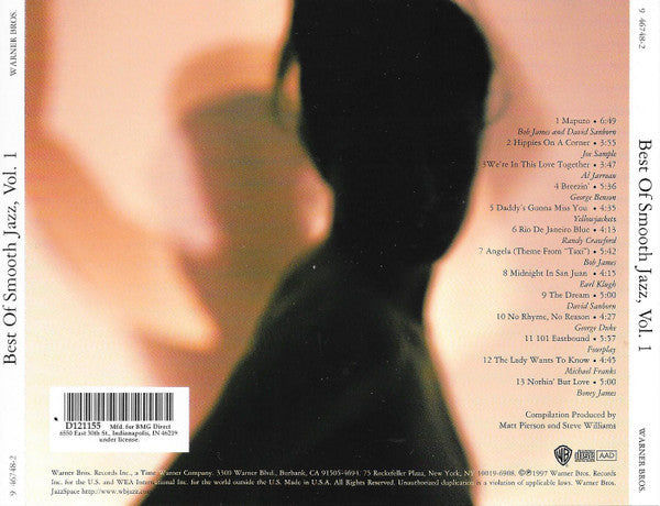 Various : The Best Of Smooth Jazz, Vol. 1 (Compilation,Club Edition)