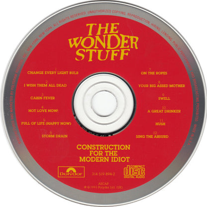 Wonder Stuff, The : Construction For The Modern Idiot (Album)