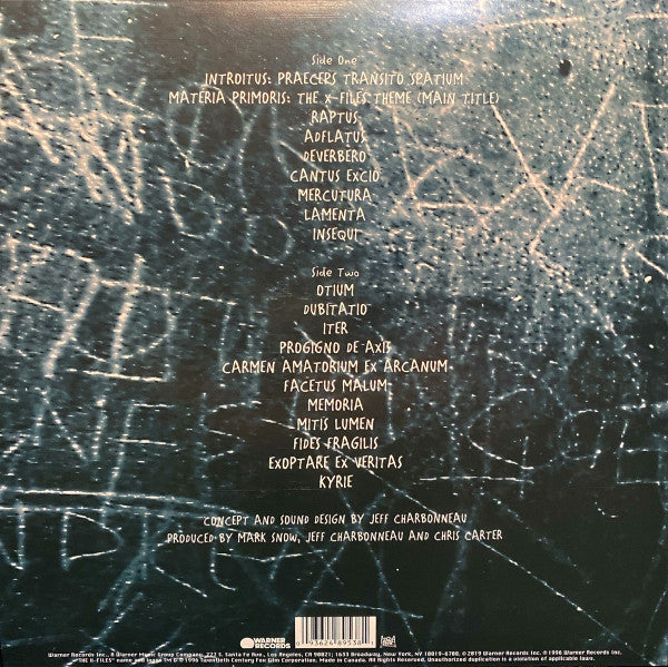 Mark Snow : The Truth And The Light: Music From The X-Files (LP,Album,Record Store Day,Limited Edition,Reissue)