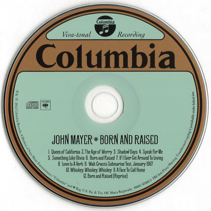 John Mayer : Born And Raised (Album)