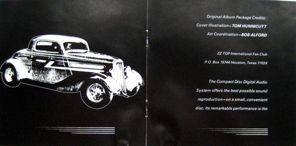 ZZ Top : Eliminator (Album,Club Edition,Reissue)