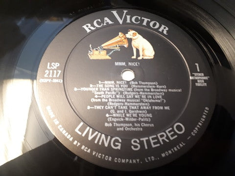 Bob Thompson, His Chorus And Orchestra : Mmm, Nice! (LP,Album,Stereo)