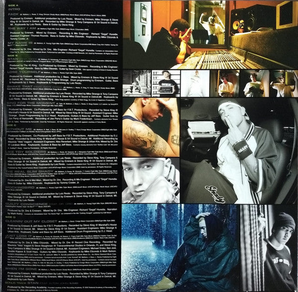 Eminem : Curtain Call - The Hits (LP,Compilation,Limited Edition,Misprint,Reissue)
