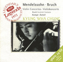 Felix Mendelssohn-Bartholdy, Max Bruch - Rudolf Kempe, Charles Dutoit, Kyung-Wha Chung : Violin Concertos = Violinkonzerte (Compilation,Reissue,Remastered,Stereo)