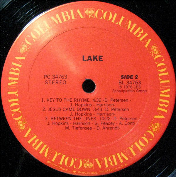 Lake (2) : Lake (LP,Album)
